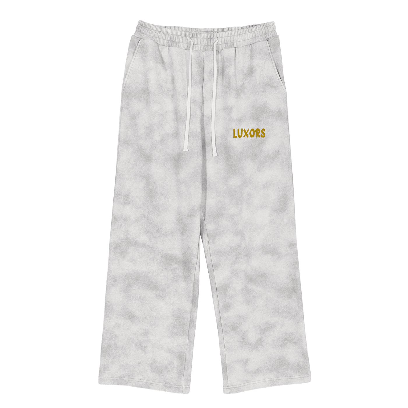 Luxors dirty Washed Fleece Sweatpants