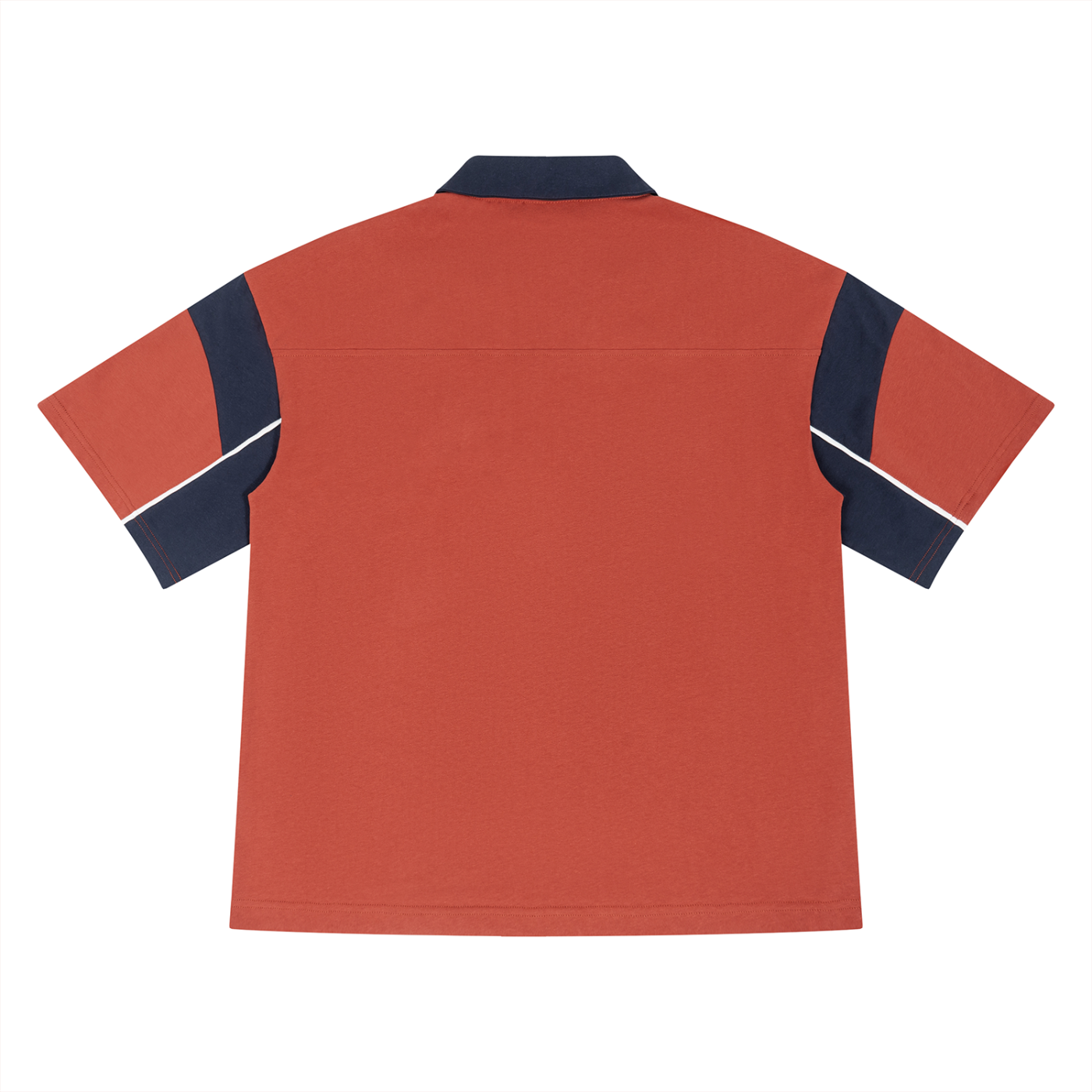 Luxors Unisex Boxy Color Block Polo Shirt