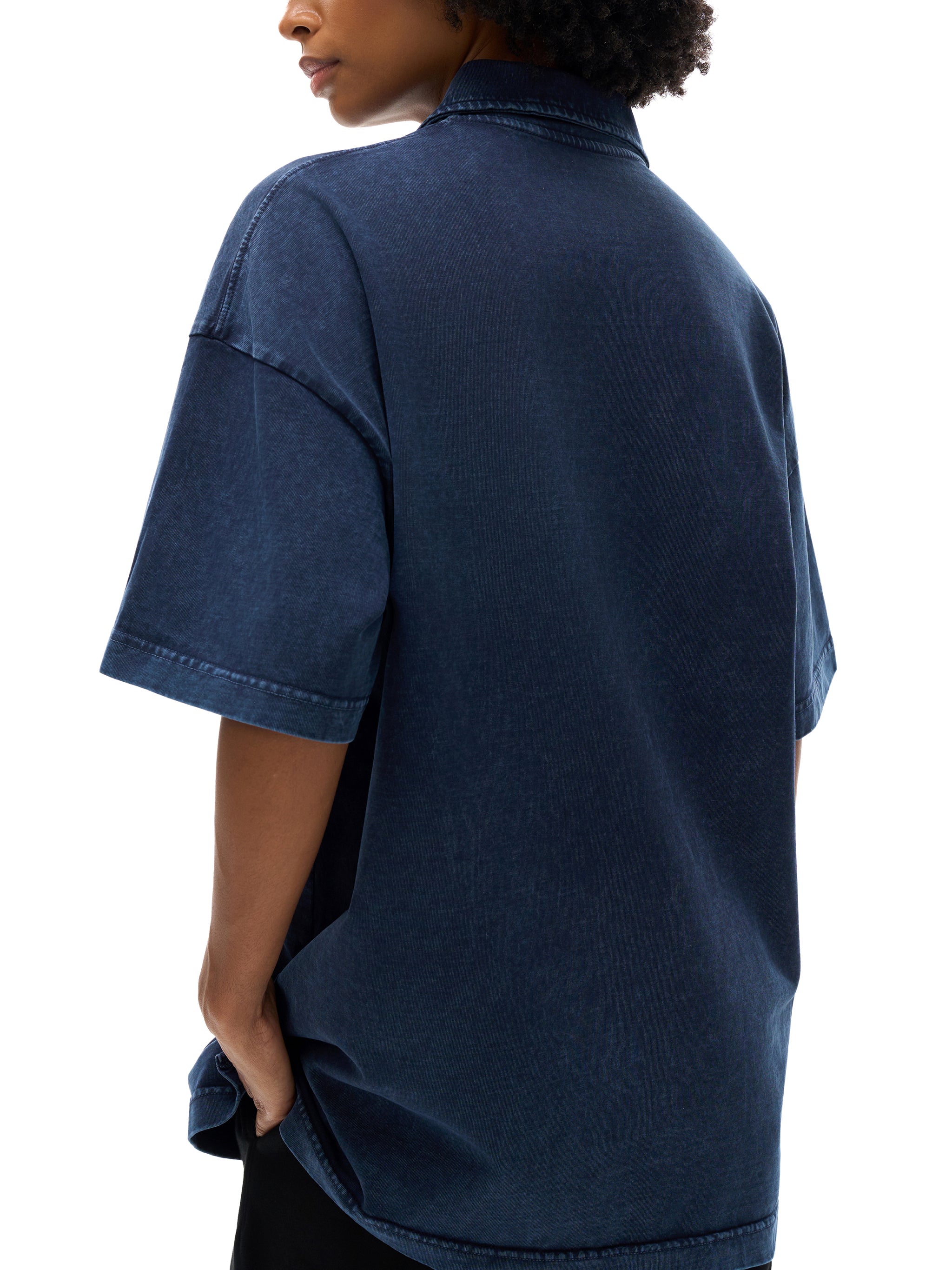 Luxors Heavyweight Snow-Washed Polo T-Shirt