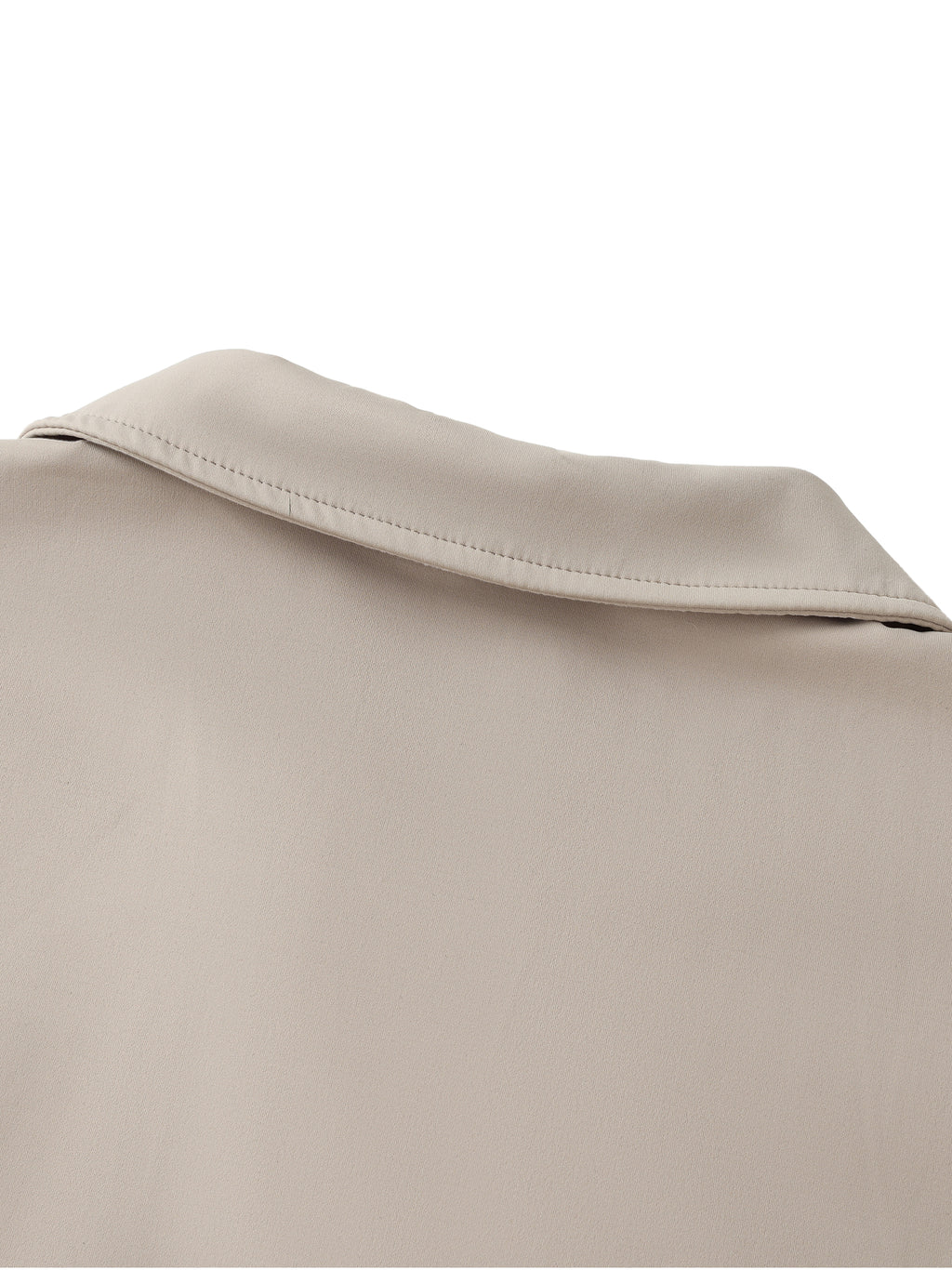 Luxors original V-Neck Lapel Crop Top