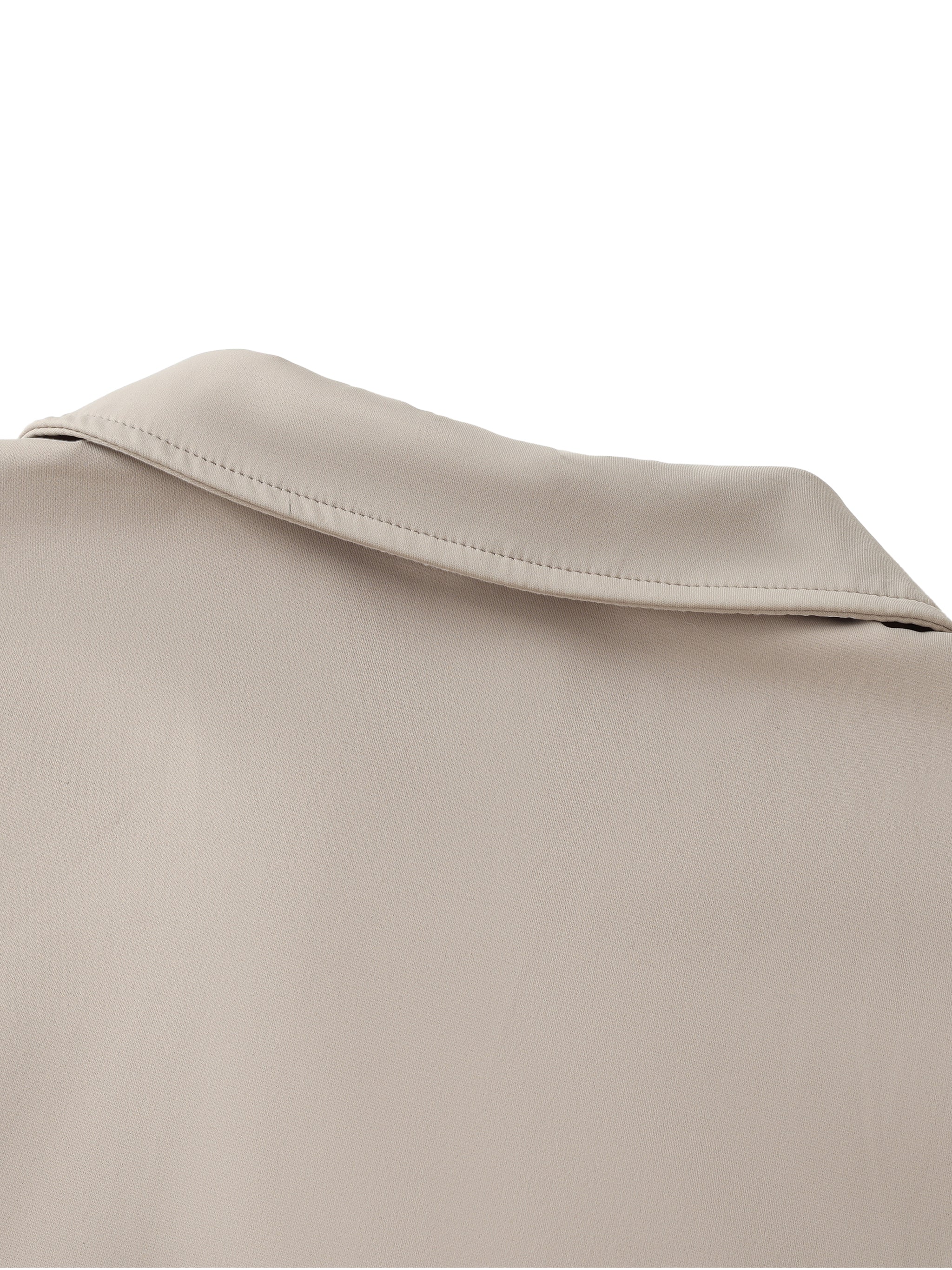 Luxors original V-Neck Lapel Crop Top