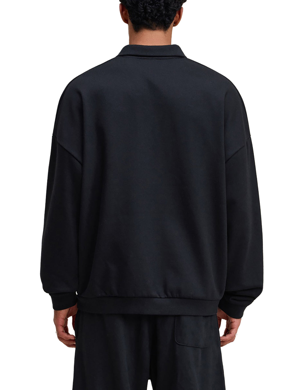Luxors Heavyweight Fleece Polo Sweatshirt