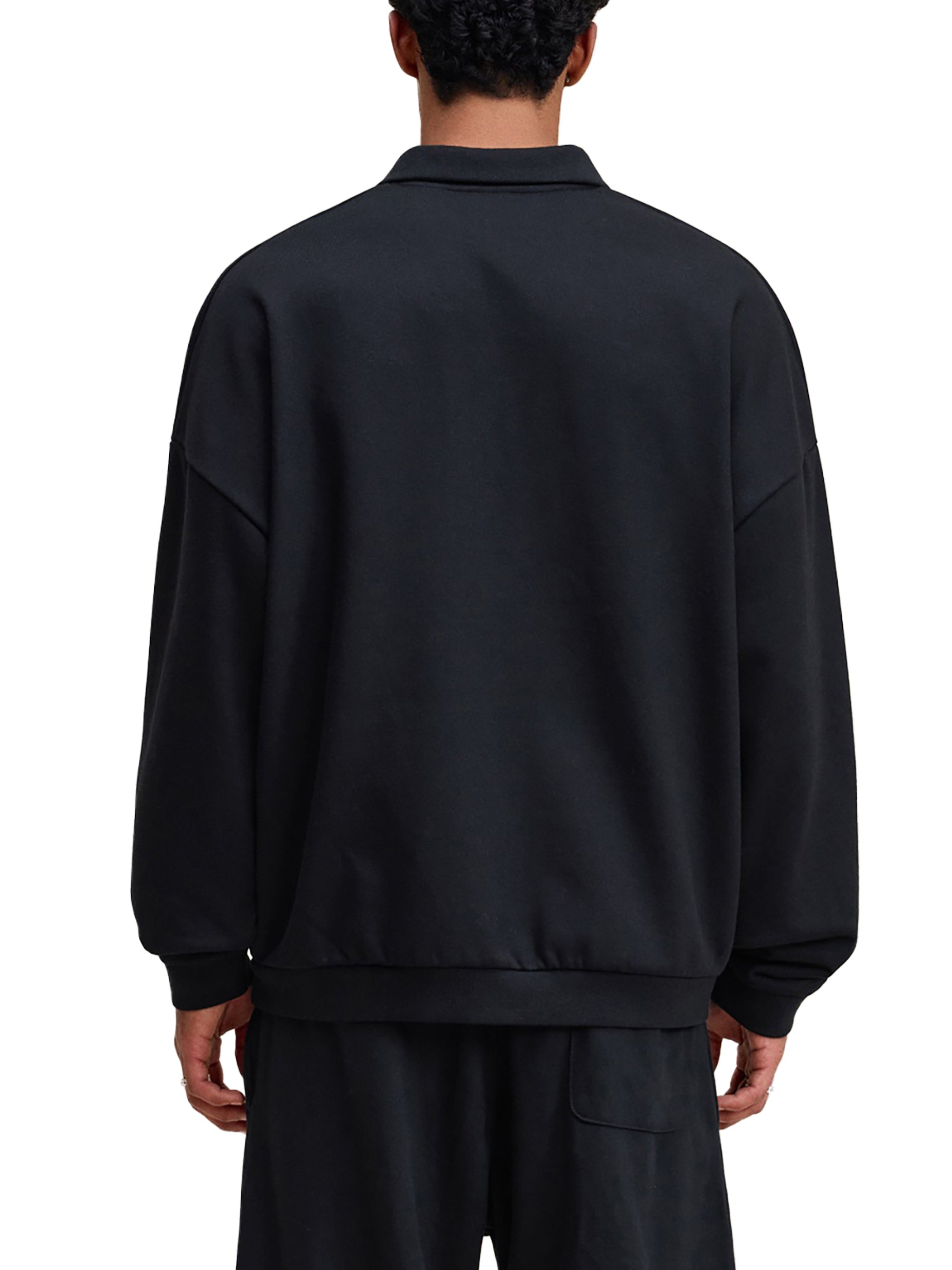 Luxors Heavyweight Fleece Polo Sweatshirt