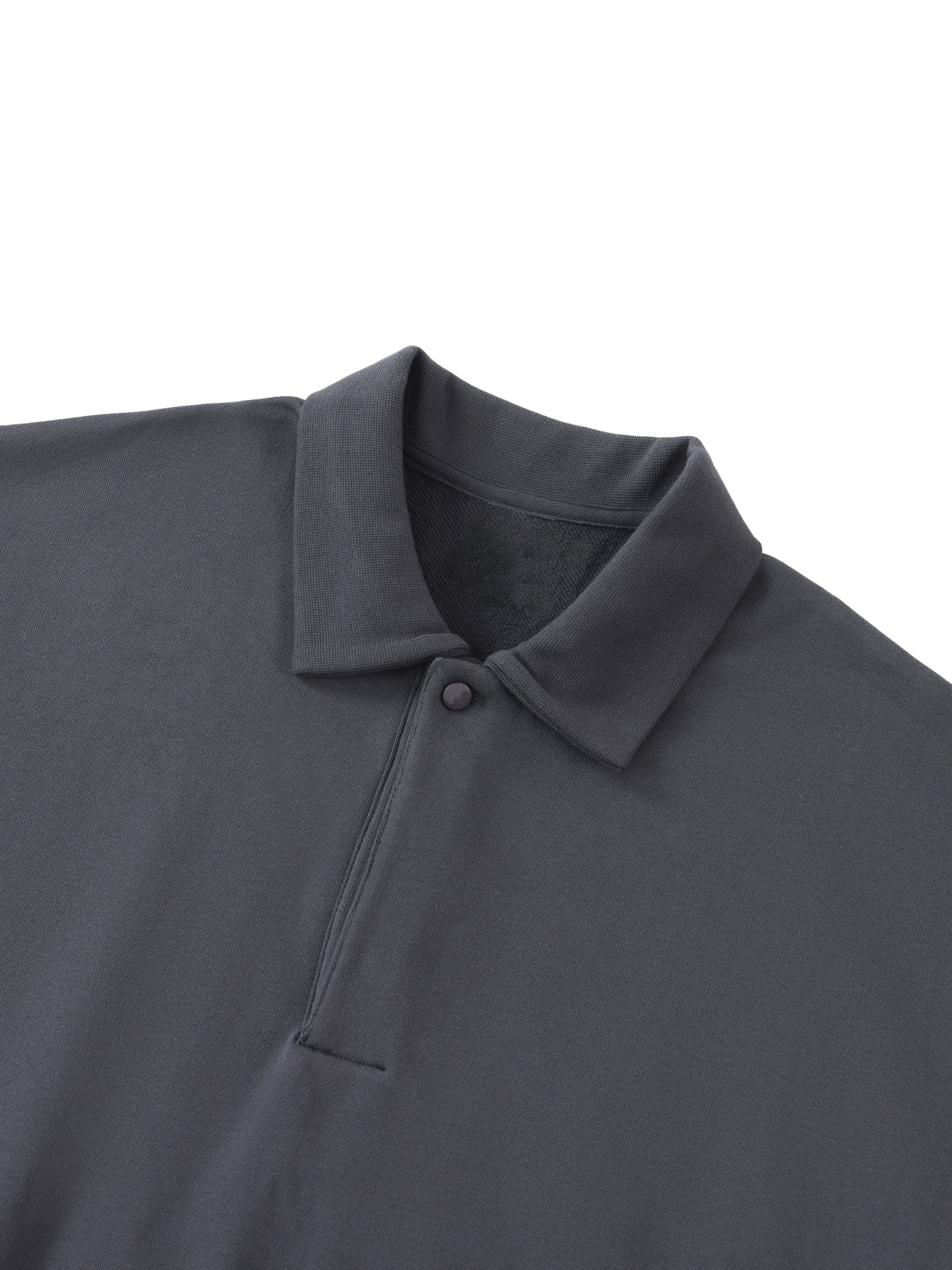 Luxors Heavyweight Fleece Polo Sweatshirt