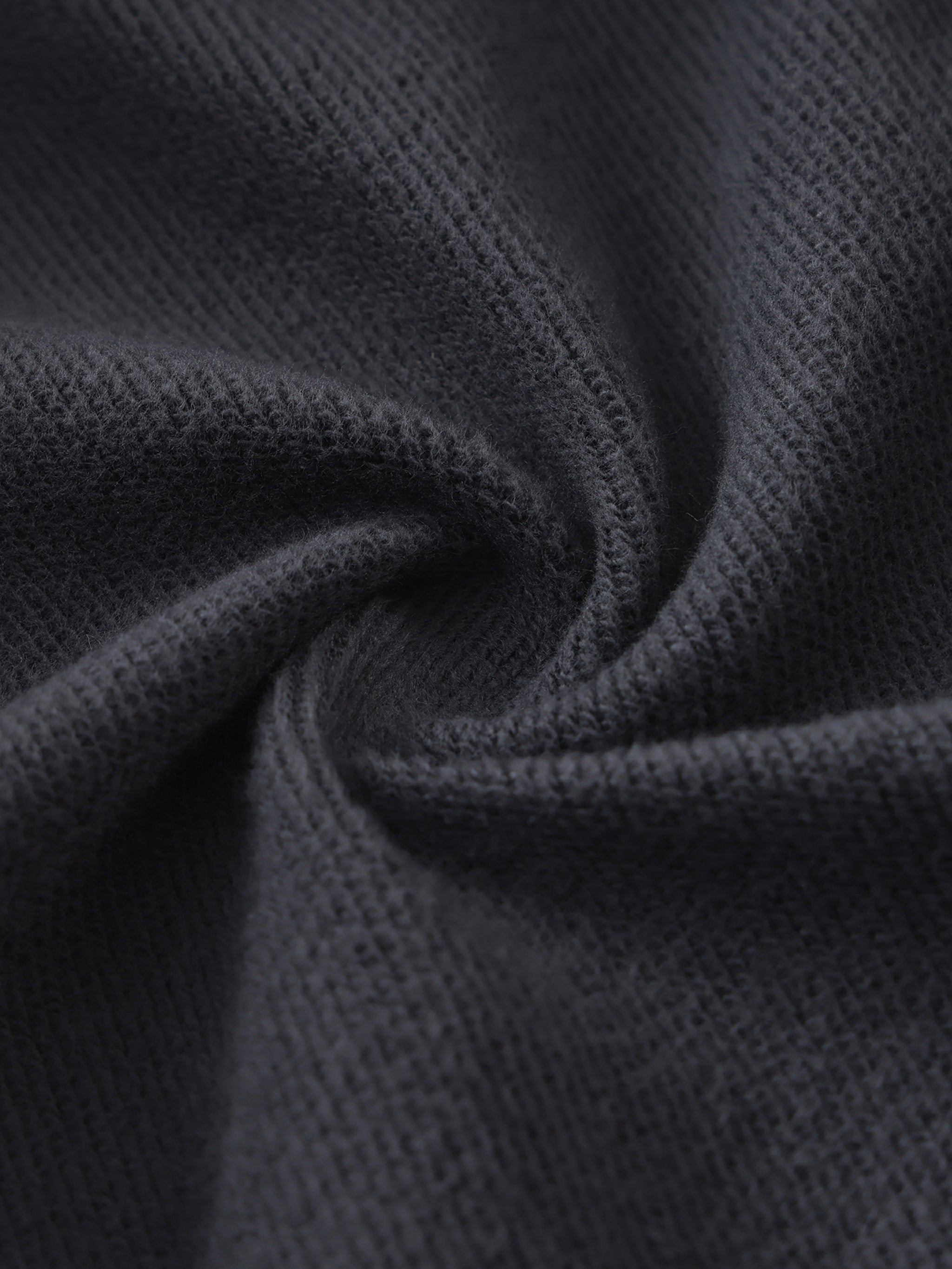 Luxors Heavyweight Fleece Polo Sweatshirt