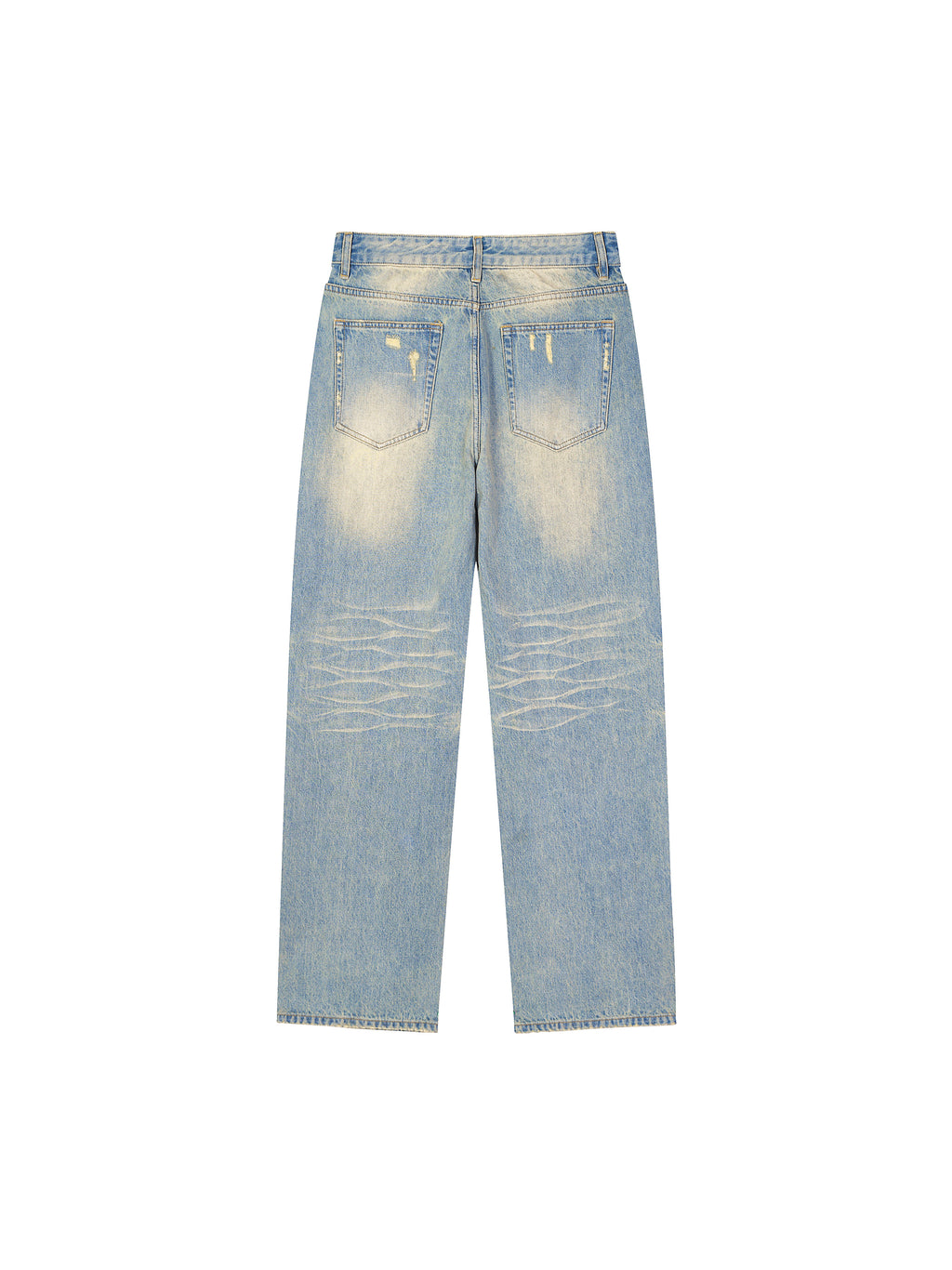 Luxors Sun Fade Raw Hem Denim Jeans